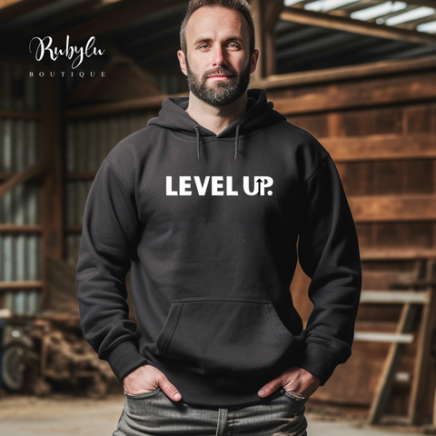 Level UP - Hoodie Men