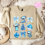 Blue Xmas Stitch