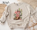 Cowgirl boots Sweatshirt